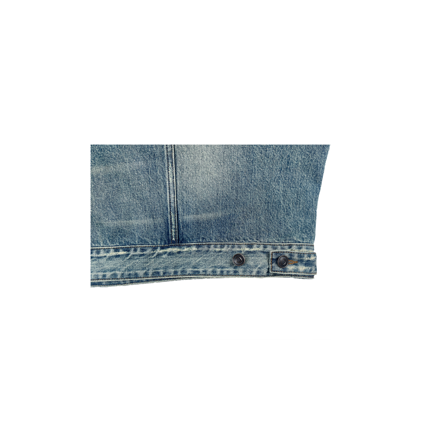 TN1 SLEEVELESS DENIM HOODIE