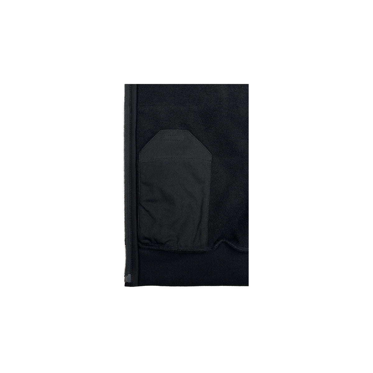 FW26 CREW HOODIE SLIM FIT (BLACK)