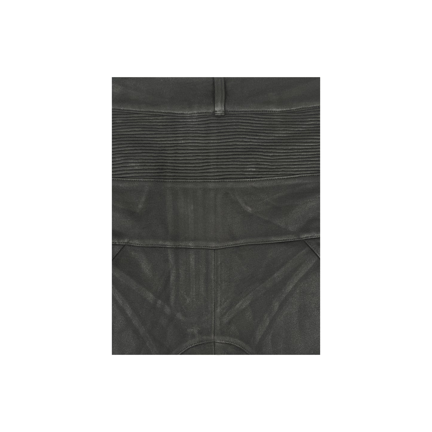 MOTO COATED SWEAT SHORTS
