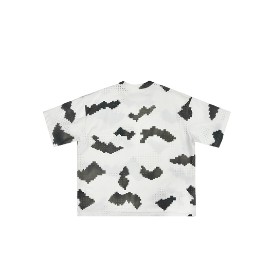GRID CAMO T-SHIRT (WHITE)