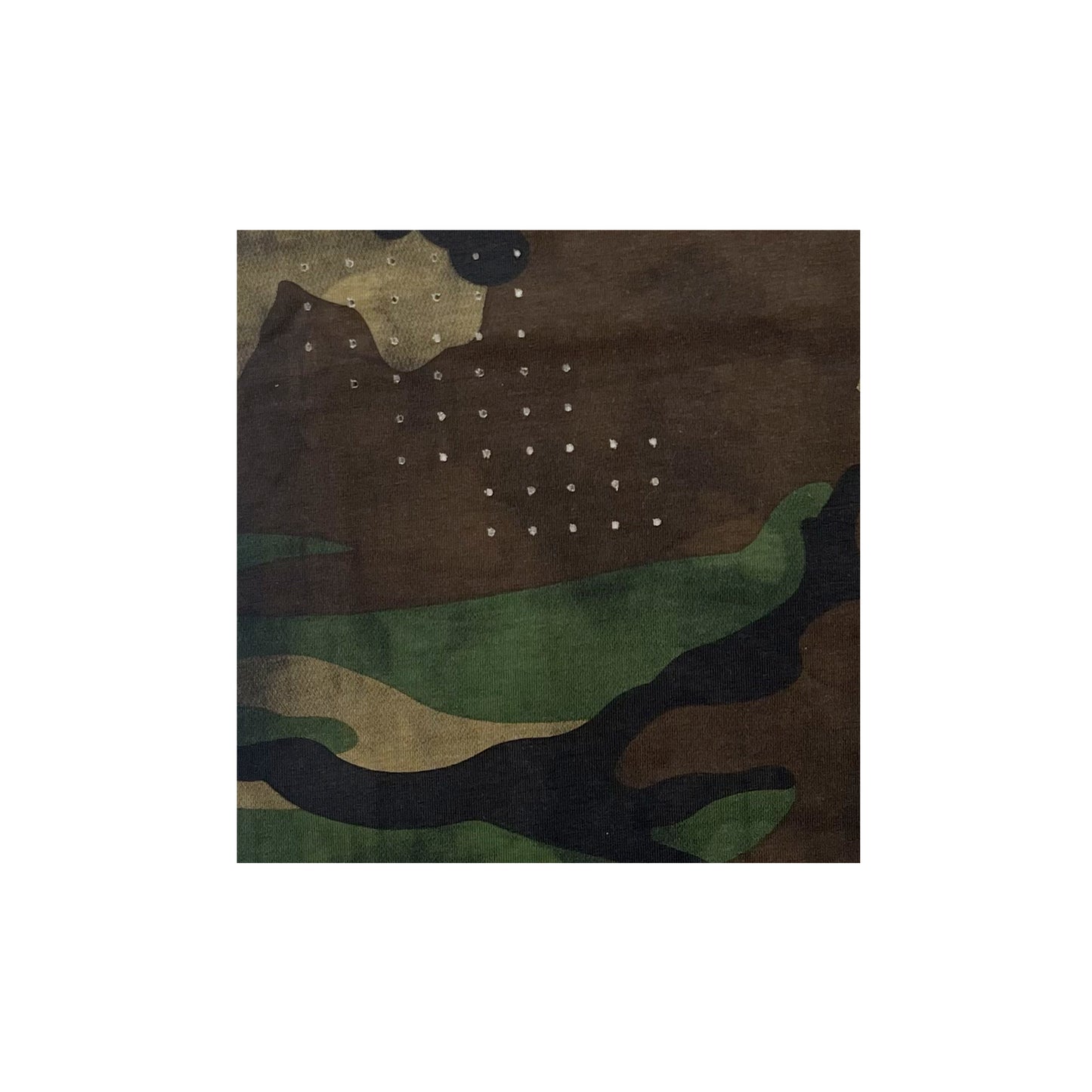 WOODLAND CAMO HALTER TOP (AIR JET)