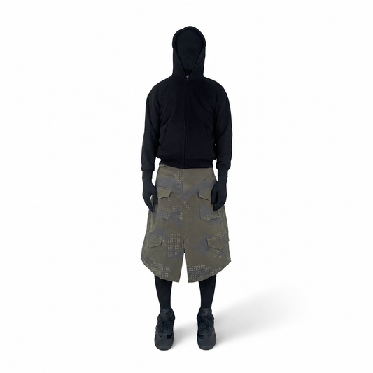 GRID CAMO FIELD SKIRT (GREEN)