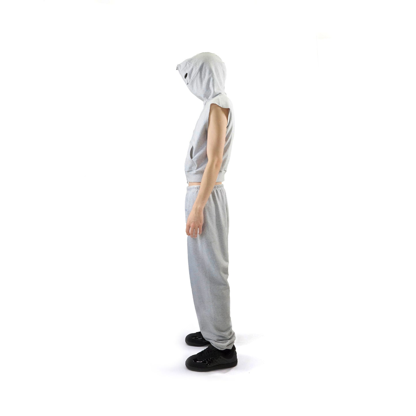 FADED SWEATPANTS (LIGHT GREY)