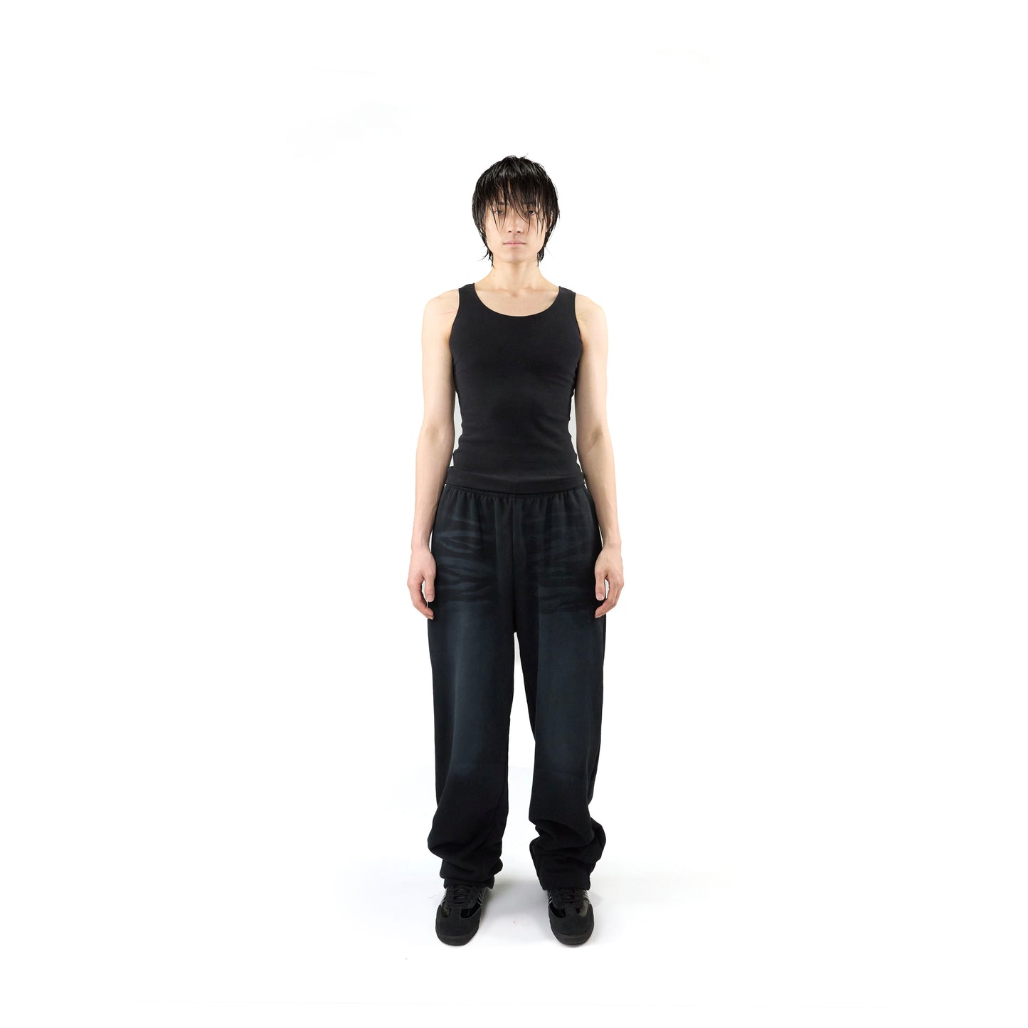 FADED SWEATPANTS (BLACK)