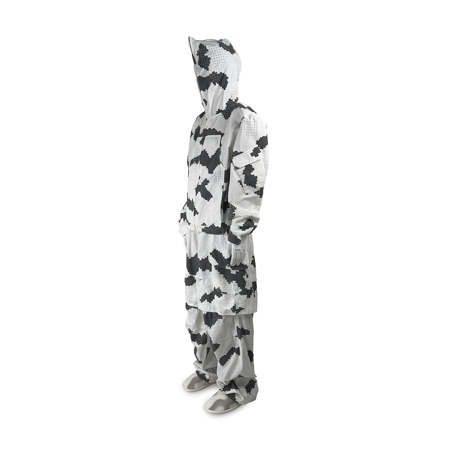 GRID CAMO UTILITY JACKET