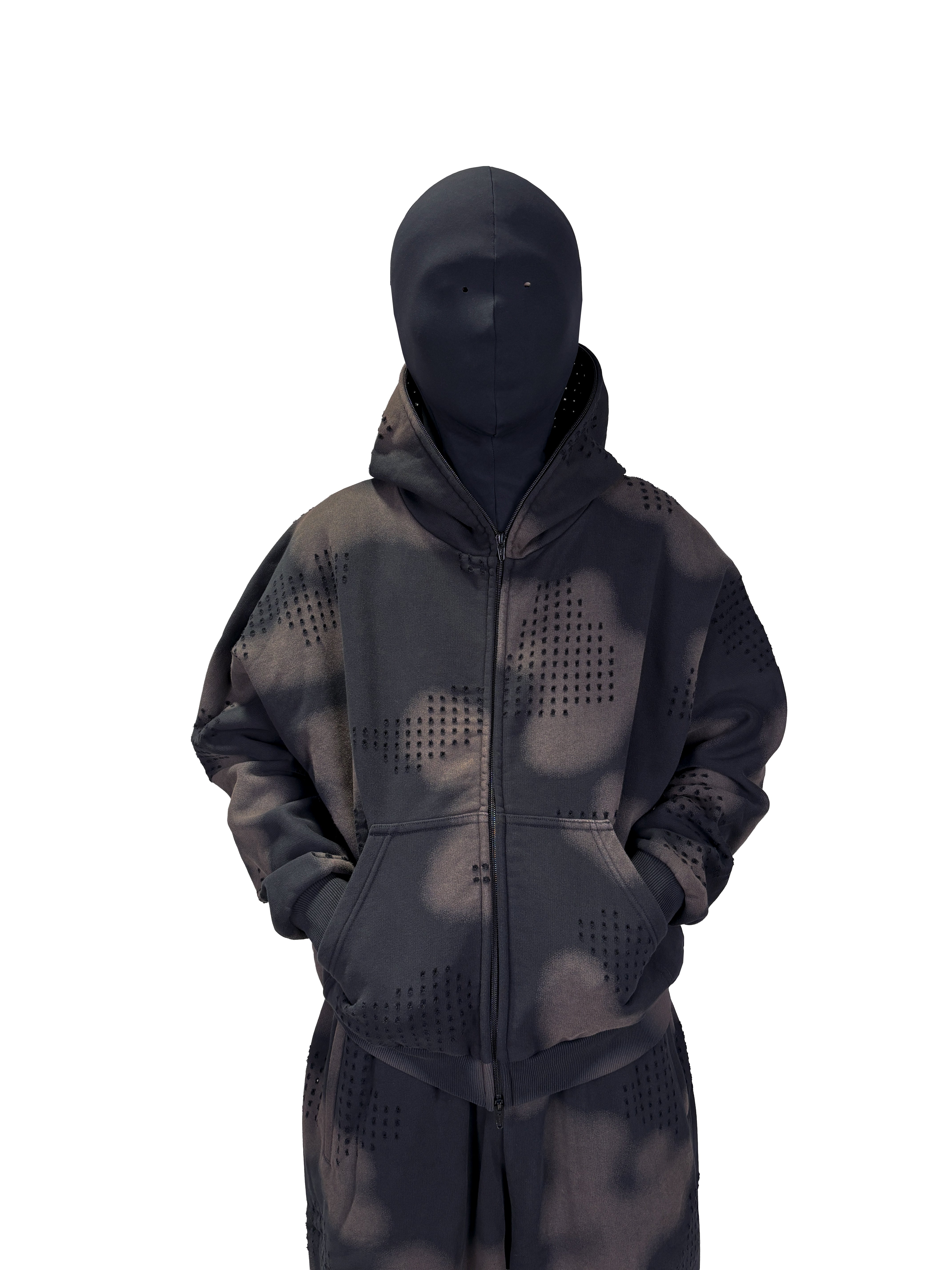 TN1 SHADOW CAMO HOODIE BLACK – DINGYUN ZHANG