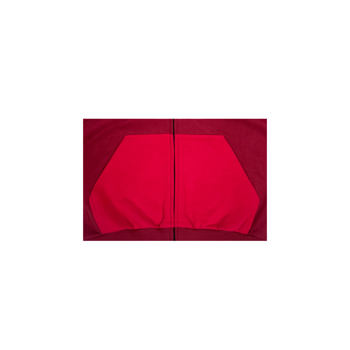 TN1 HOODIE (DARK RED & BURGUNDY)