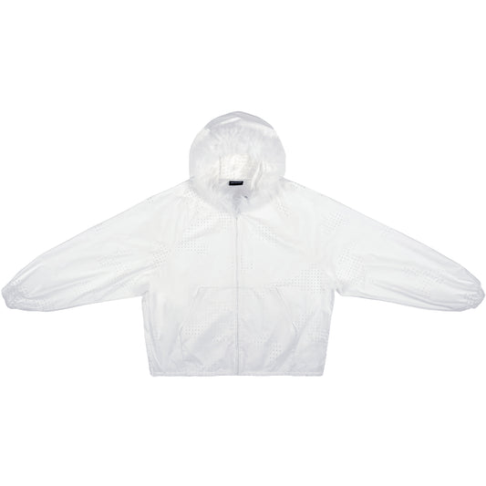 VENT HOODED JACKET(WHITE)