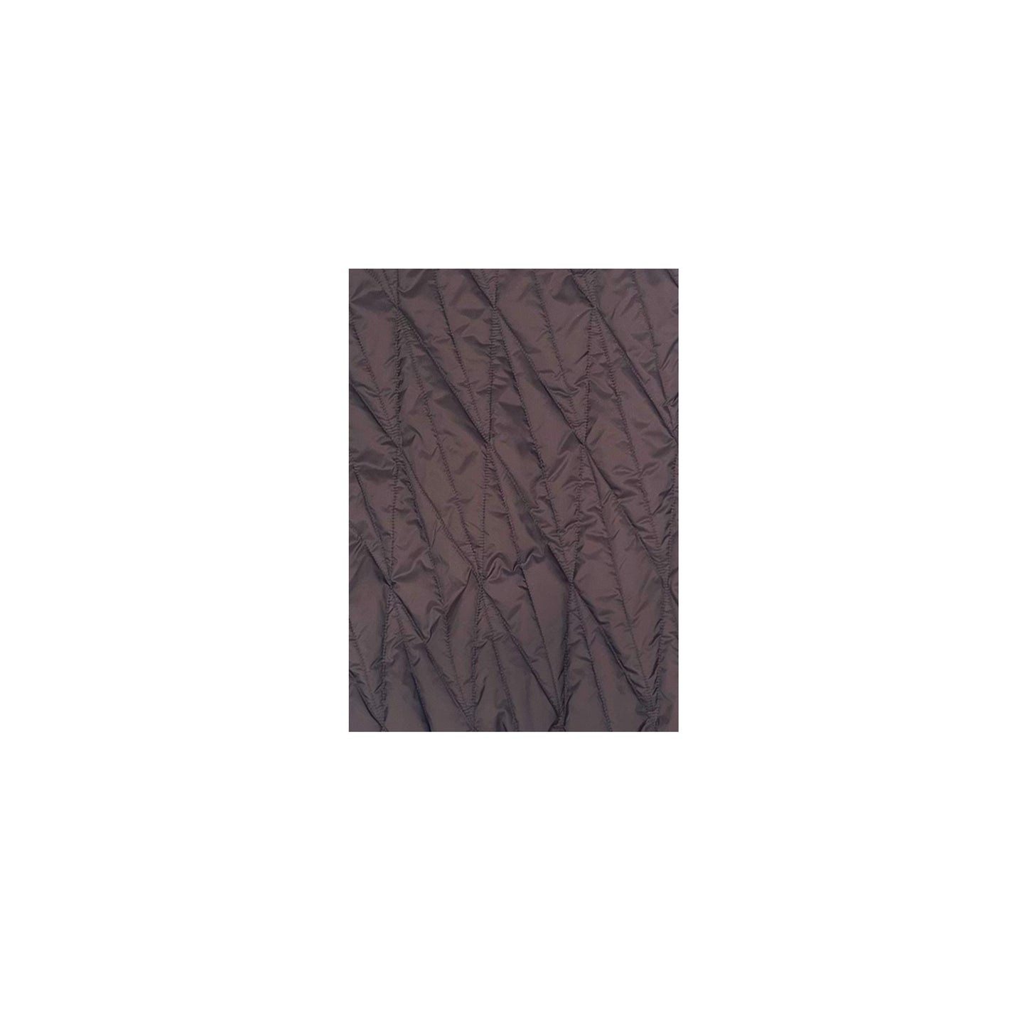 WOMENS QUILTED TN1 HOODIE (BROWN)