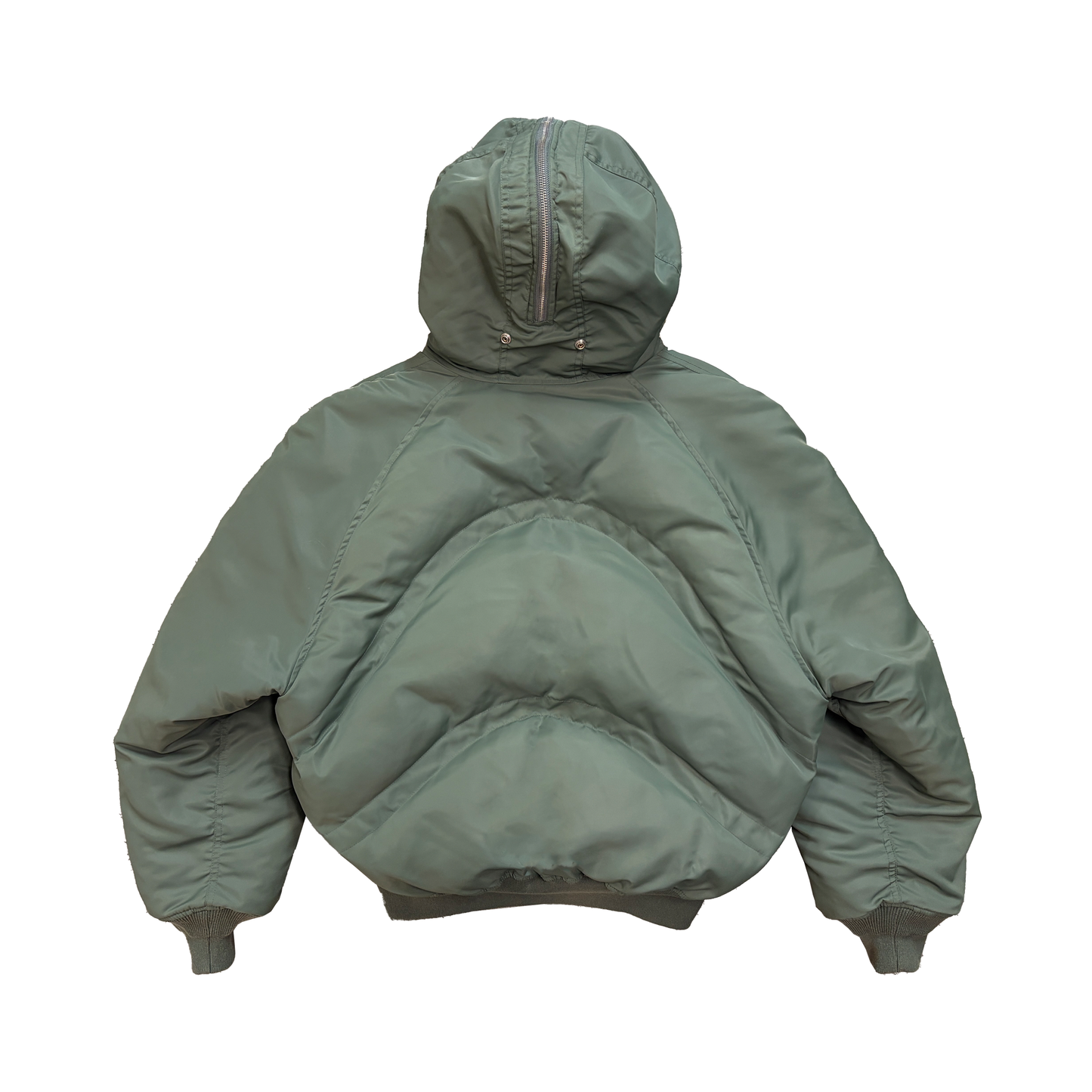 HOODED BOMBER JACKET