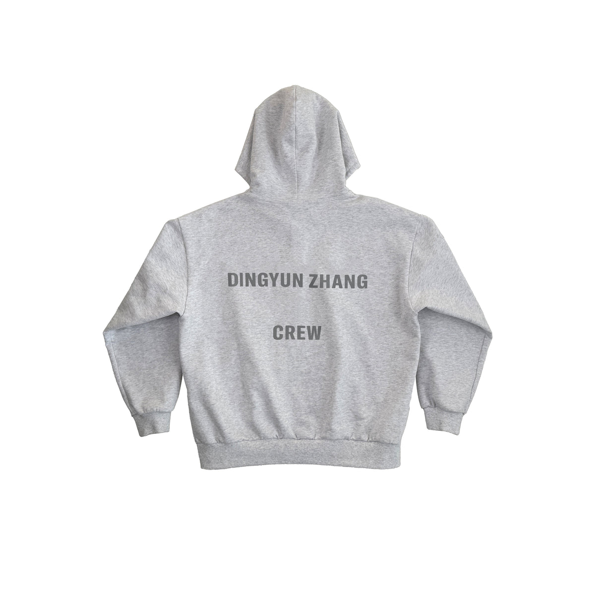 CREW HOODIE SLIM FIT (HEATHER GREY)