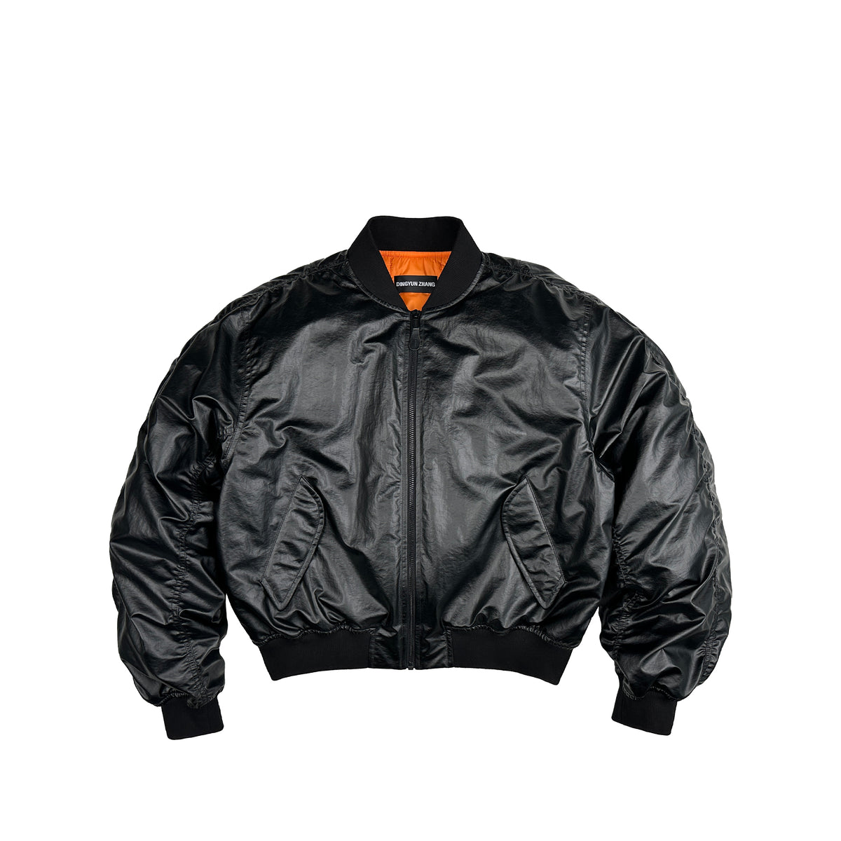 FW26 CROPPED BOMBER JACKET BLACK