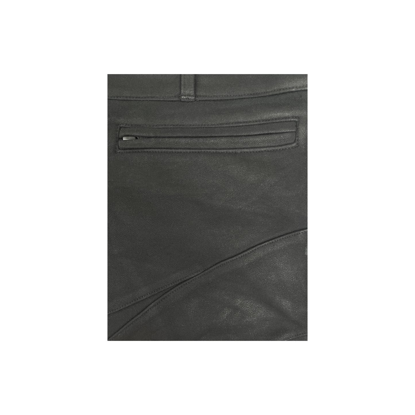 MOTO COATED SWEAT SHORTS