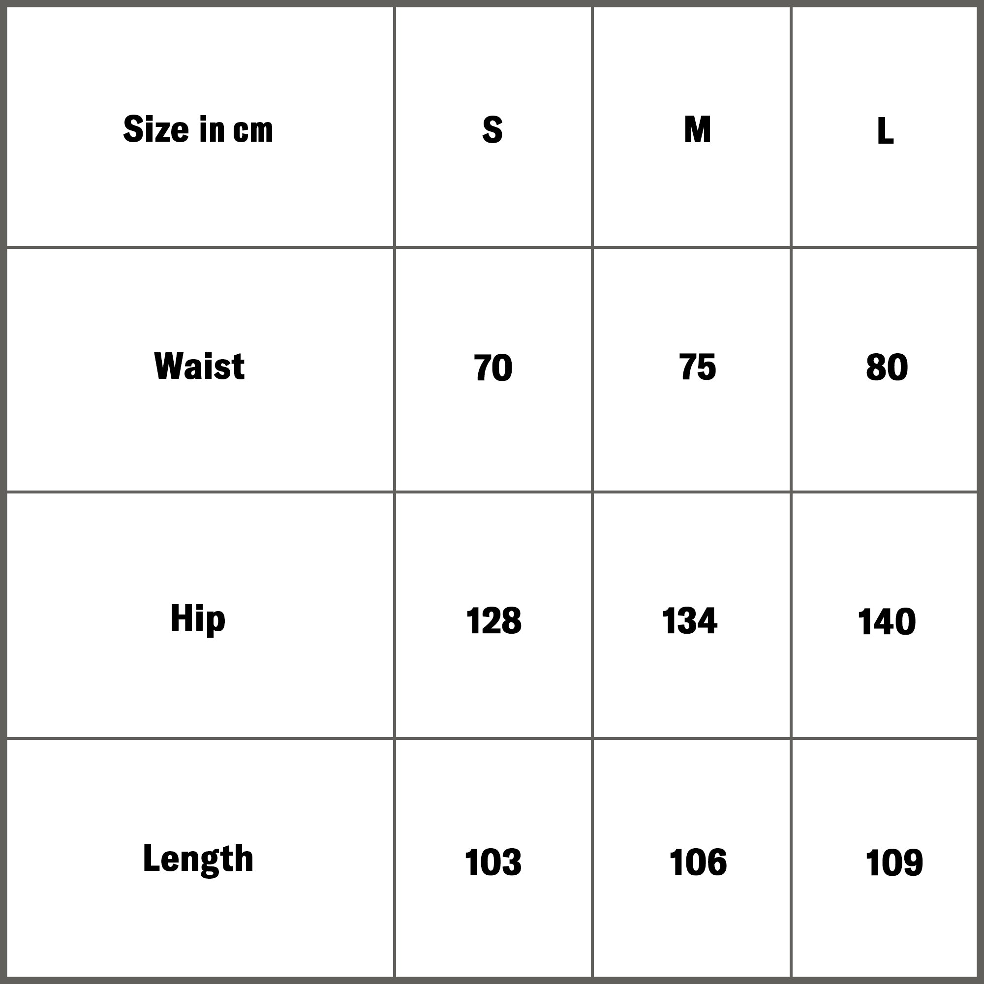 CAMO SWEATPANTS (GREY) size guide