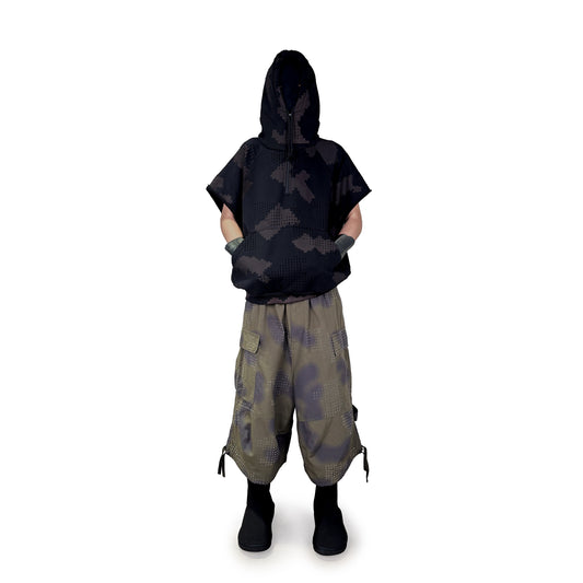 GRID CAMO HOODIE