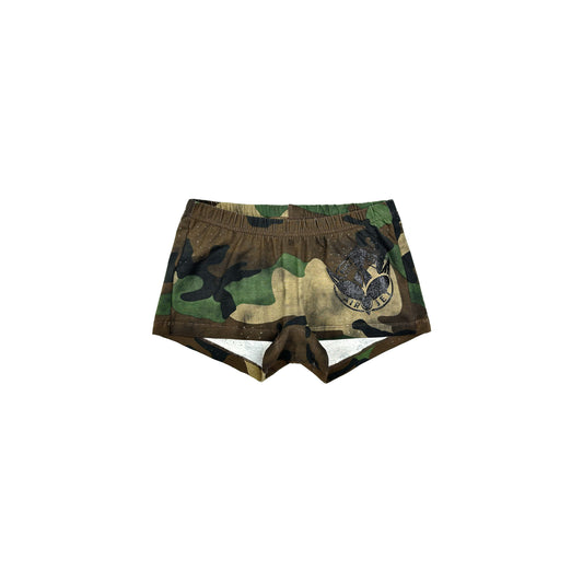 WOODLAND CAMO BOY SHORTS (AIR JET)
