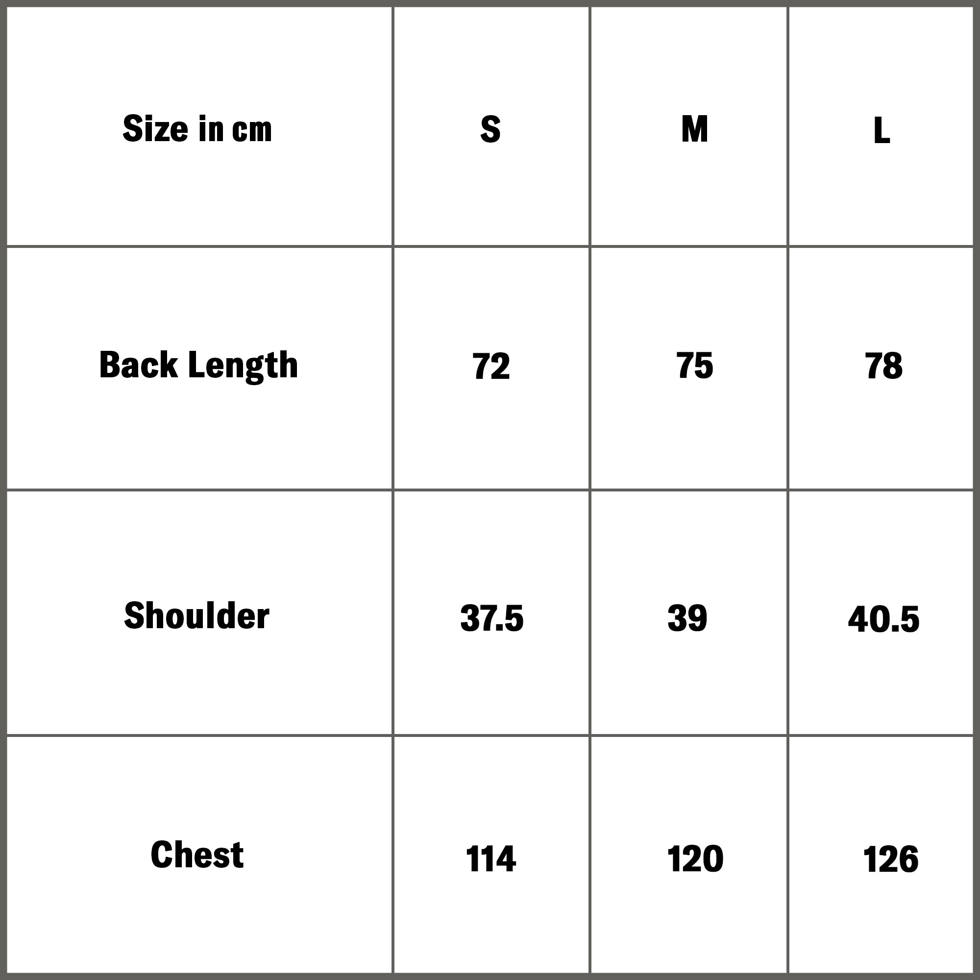 CAMO COURT TANK size guide