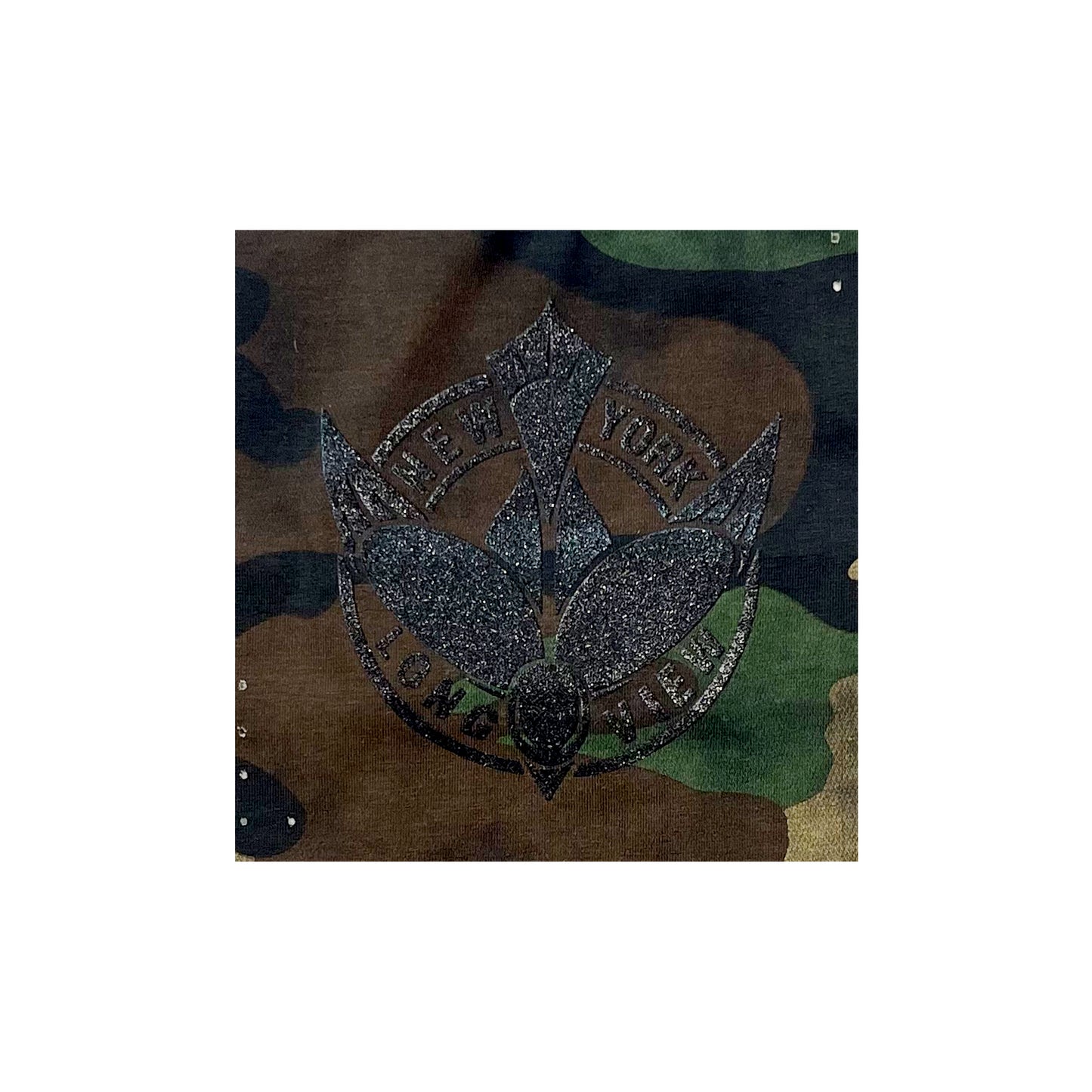 WOODLAND CAMO HALTER TOP (NEW YORK)