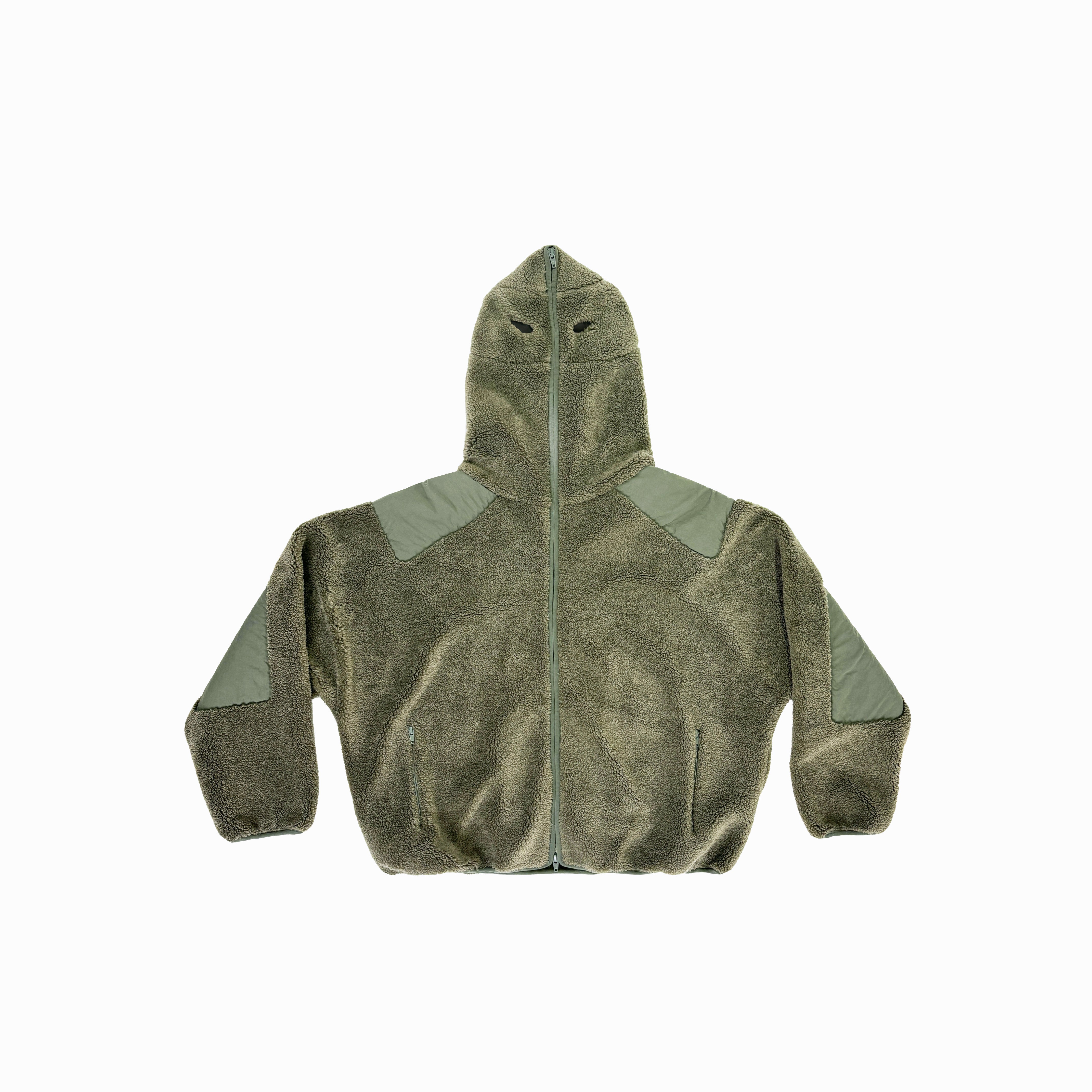 TN1 FLEECE HOODIE (GREEN) – DINGYUN ZHANG