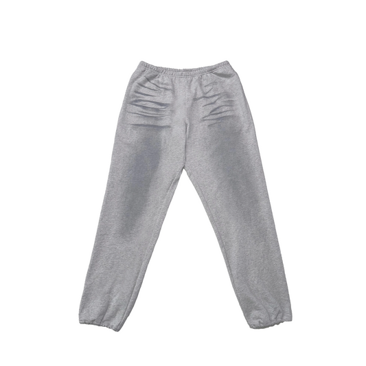 FADED SWEATPANTS (LIGHT GREY)