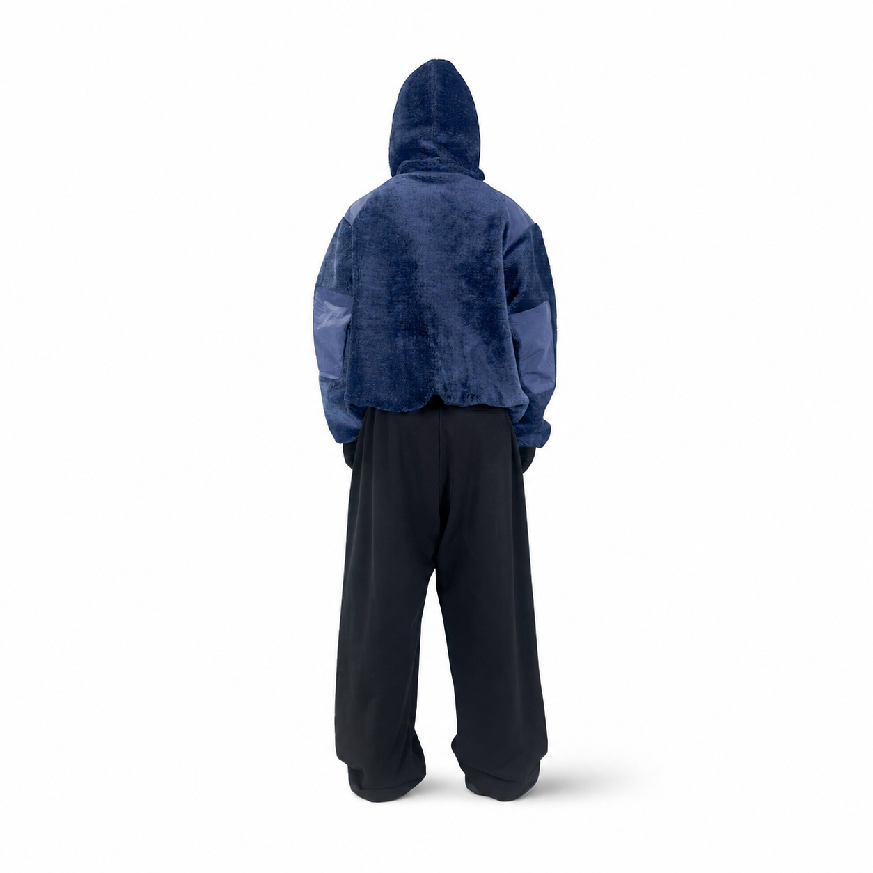 TN1 FLEECE HOODIE (BLUE)