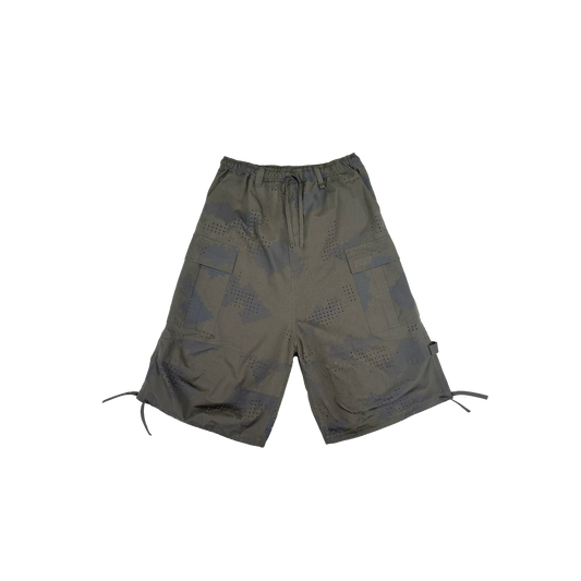 CAMO CARGO SHORTS (ARMY GREEN) PRE-ORDER