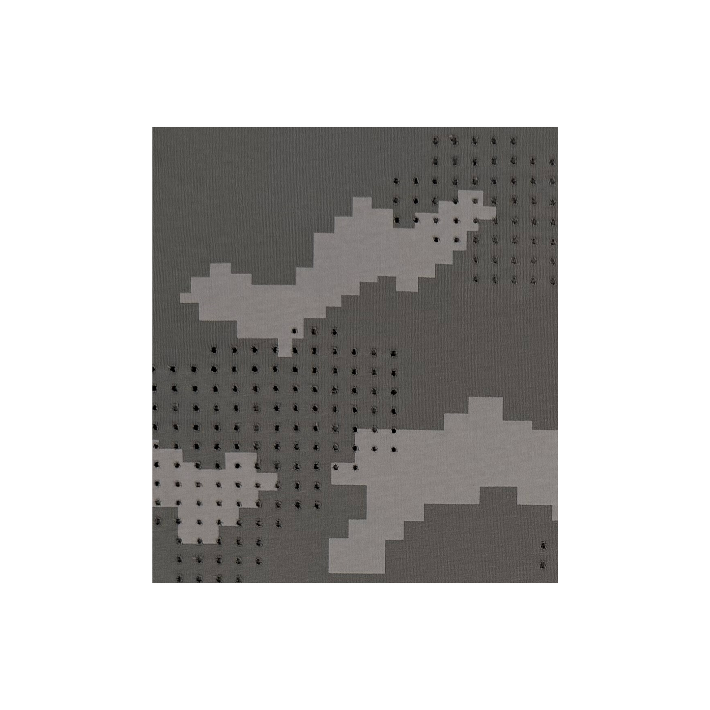 GRID CAMO T-SHIRT (GREY)