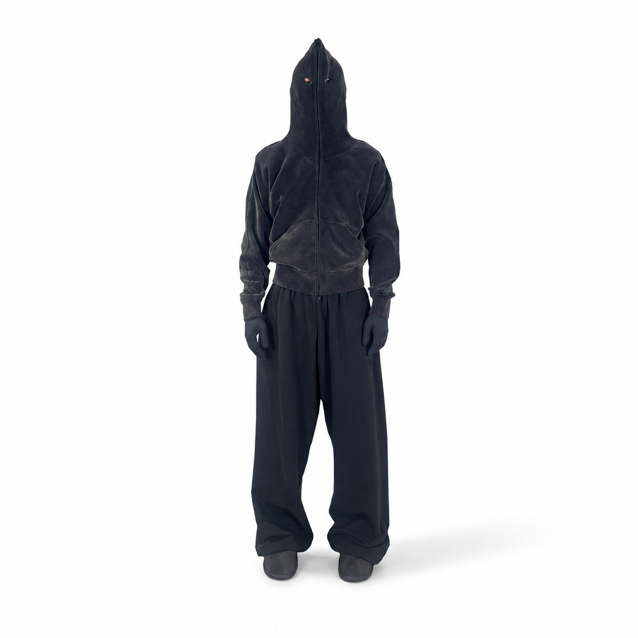 WASHED KNIT TN1 HOODIE