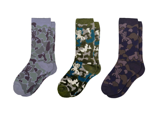 ORACLE CAMO SOCKS  PACKS ( ONE SIZE )