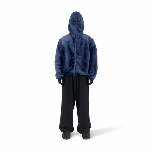 TN1 FLEECE HOODIE (BLUE)