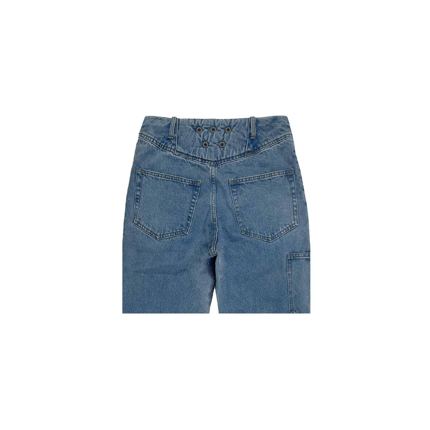 DENIM BIKER TROUSERS (CLASSIC）