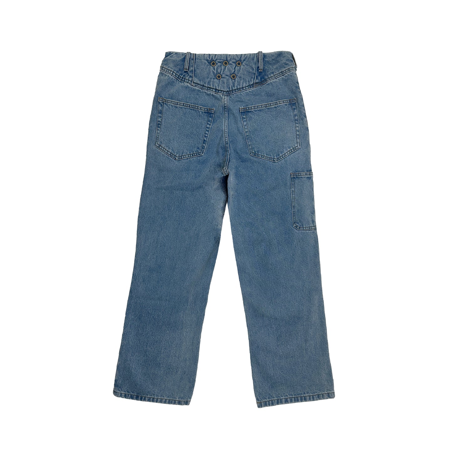 DENIM BIKER TROUSERS (CLASSIC）