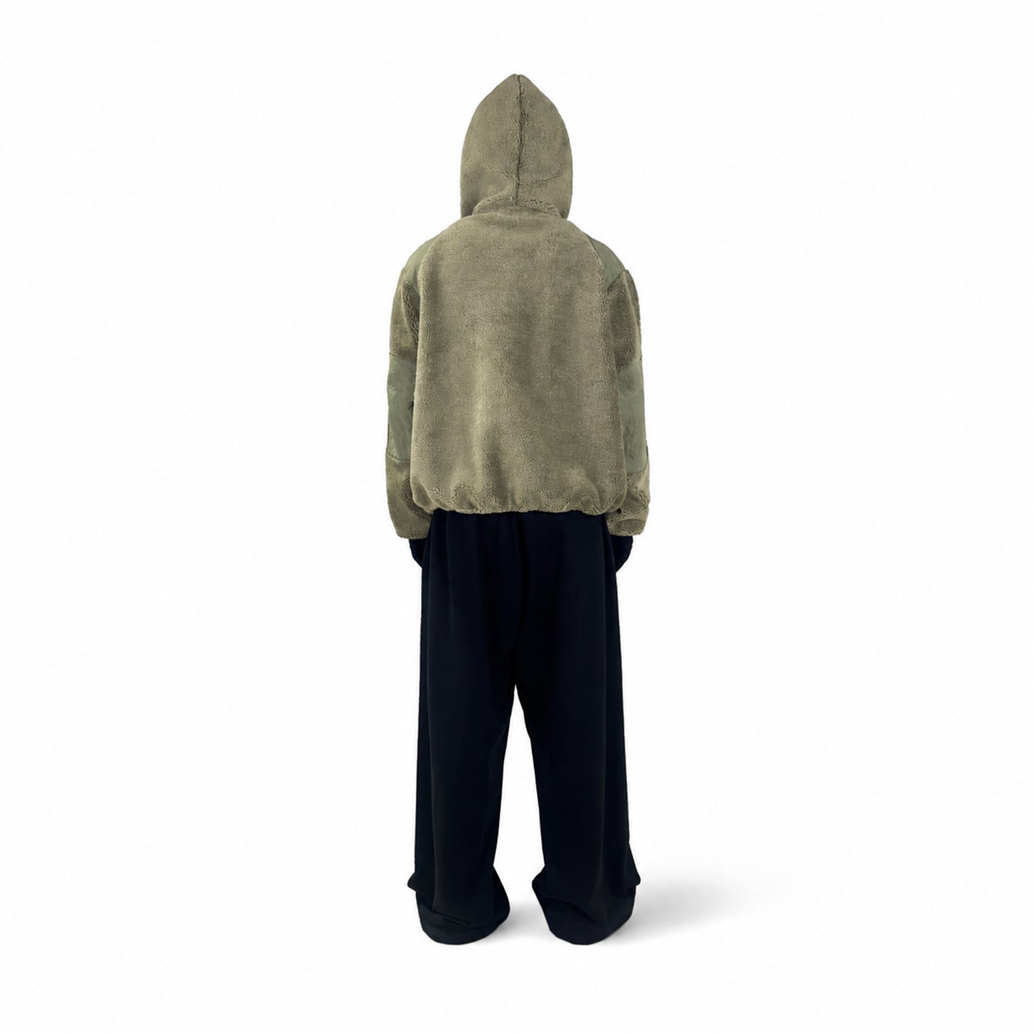 TN1 FLEECE HOODIE (GREEN)