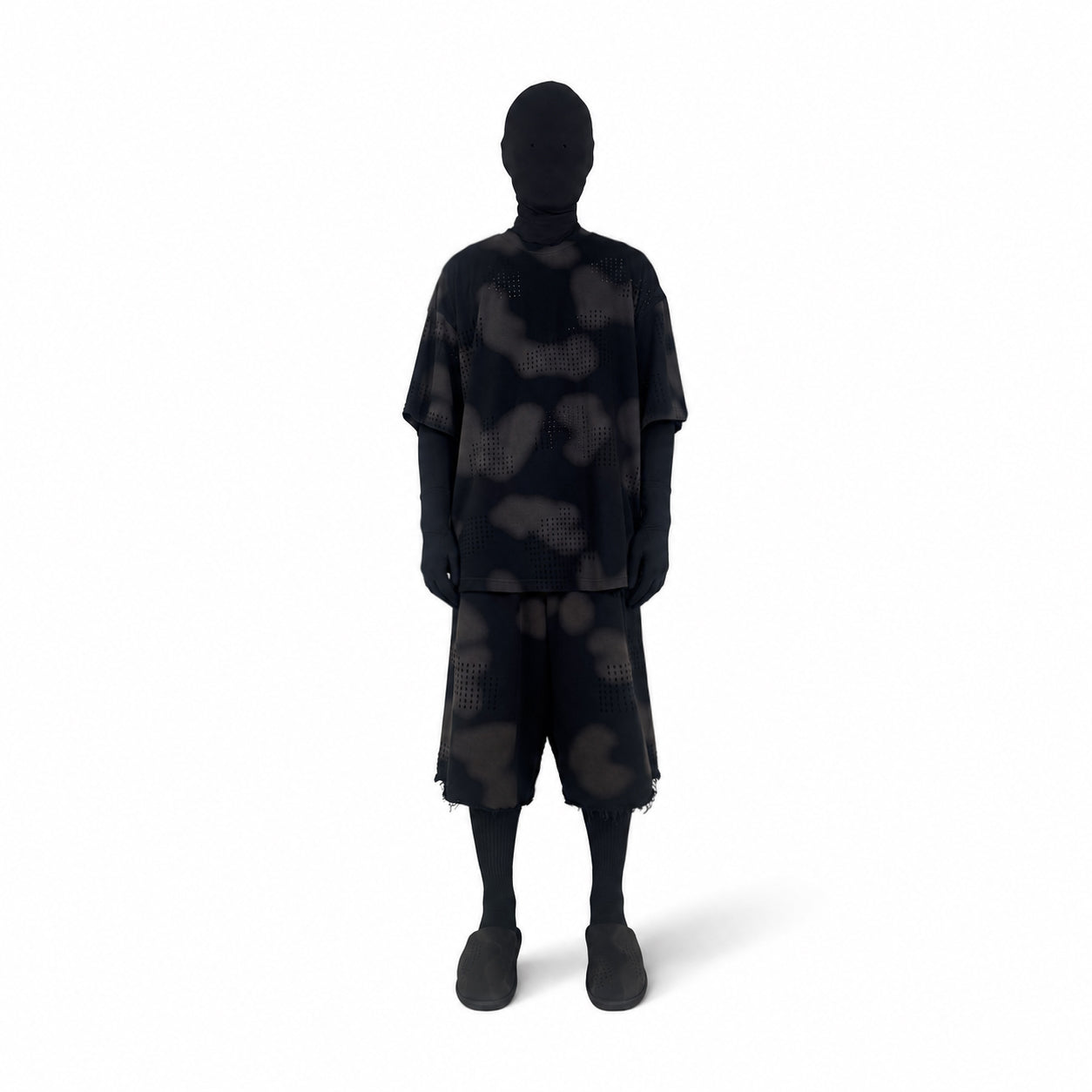 CAMO T-SHIRT (BLACK)