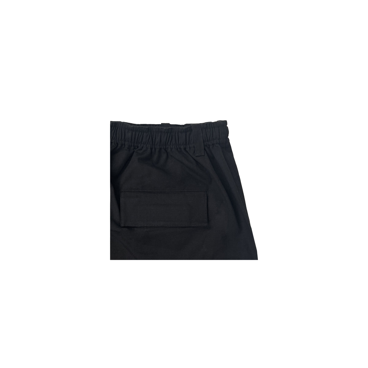DOUBLE CARGO TROUSERS (BLACK)