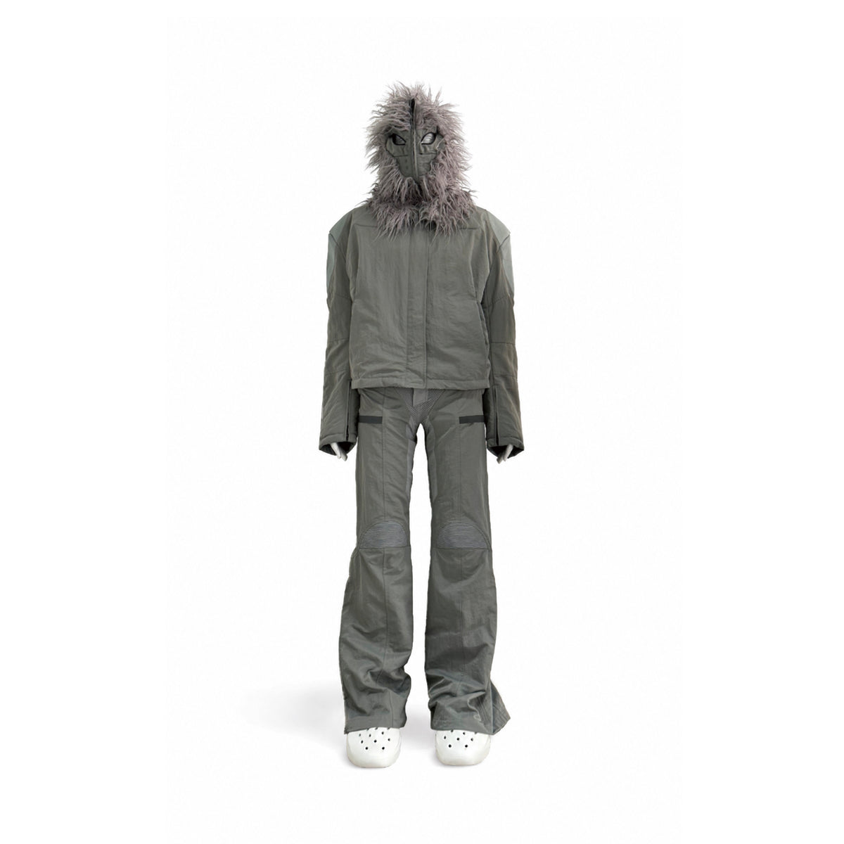 BIKER PANTS (GREY)