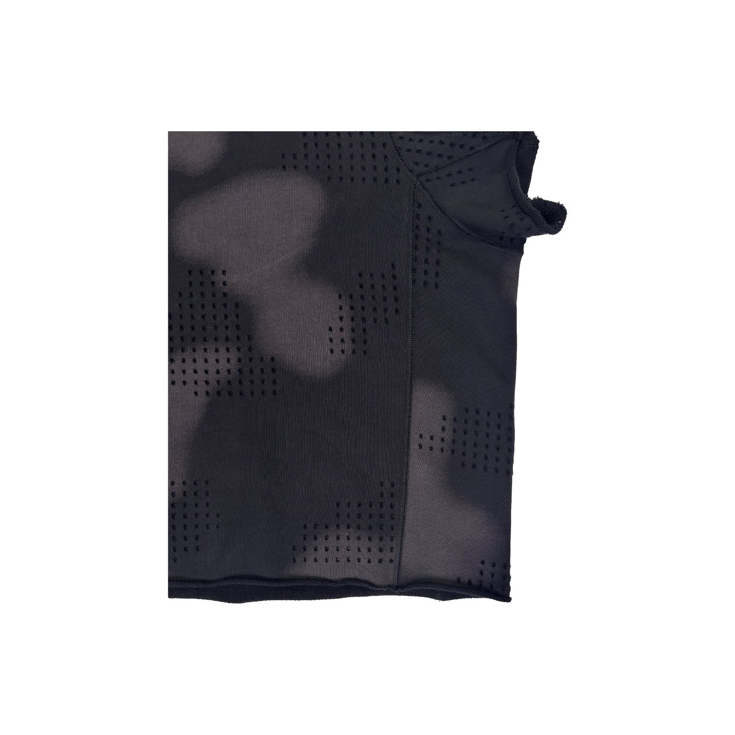 CAMO PANELLED SWEATSHIRT (BLACK)