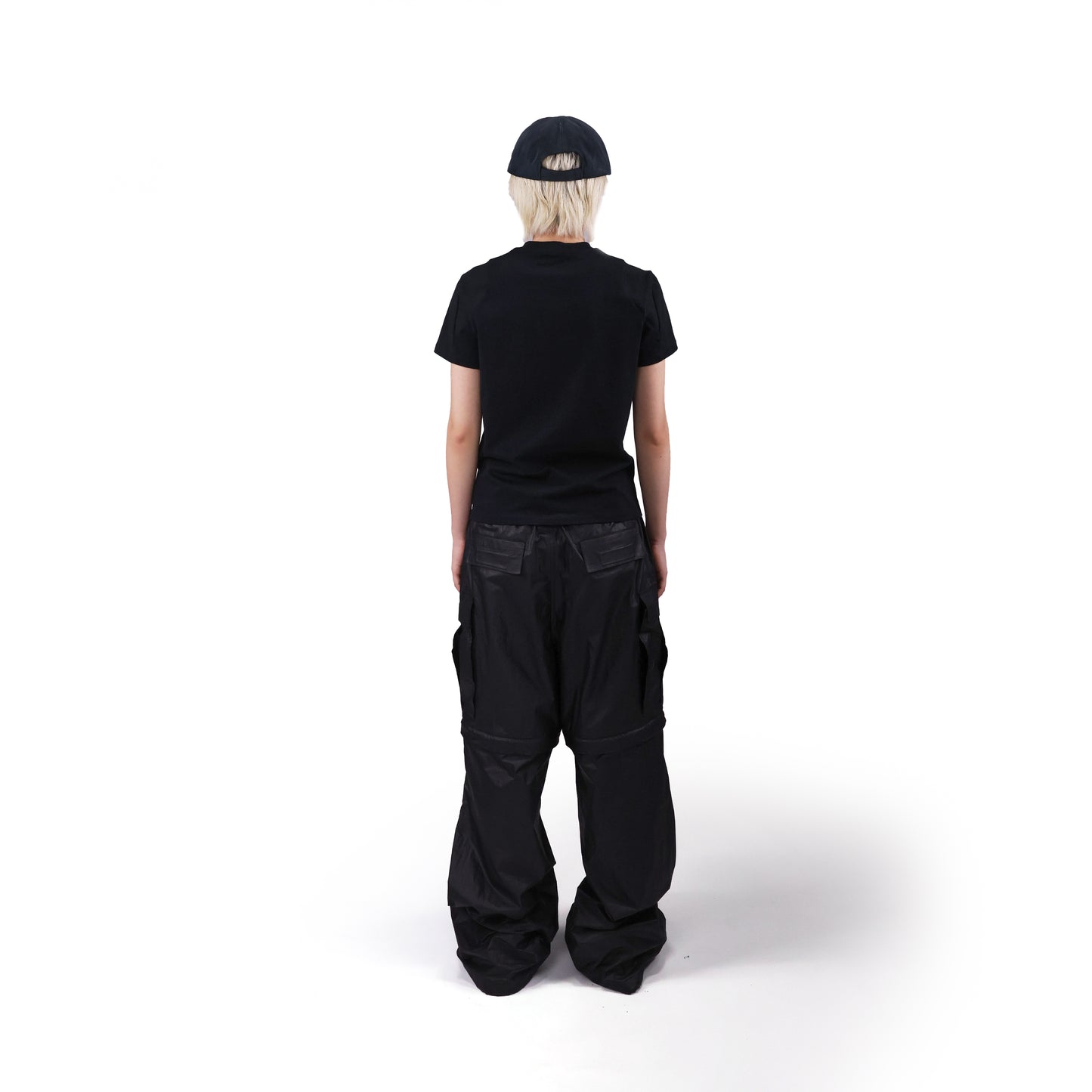 SECURITY  T-SHIRT SLIM FIT (BLACK）