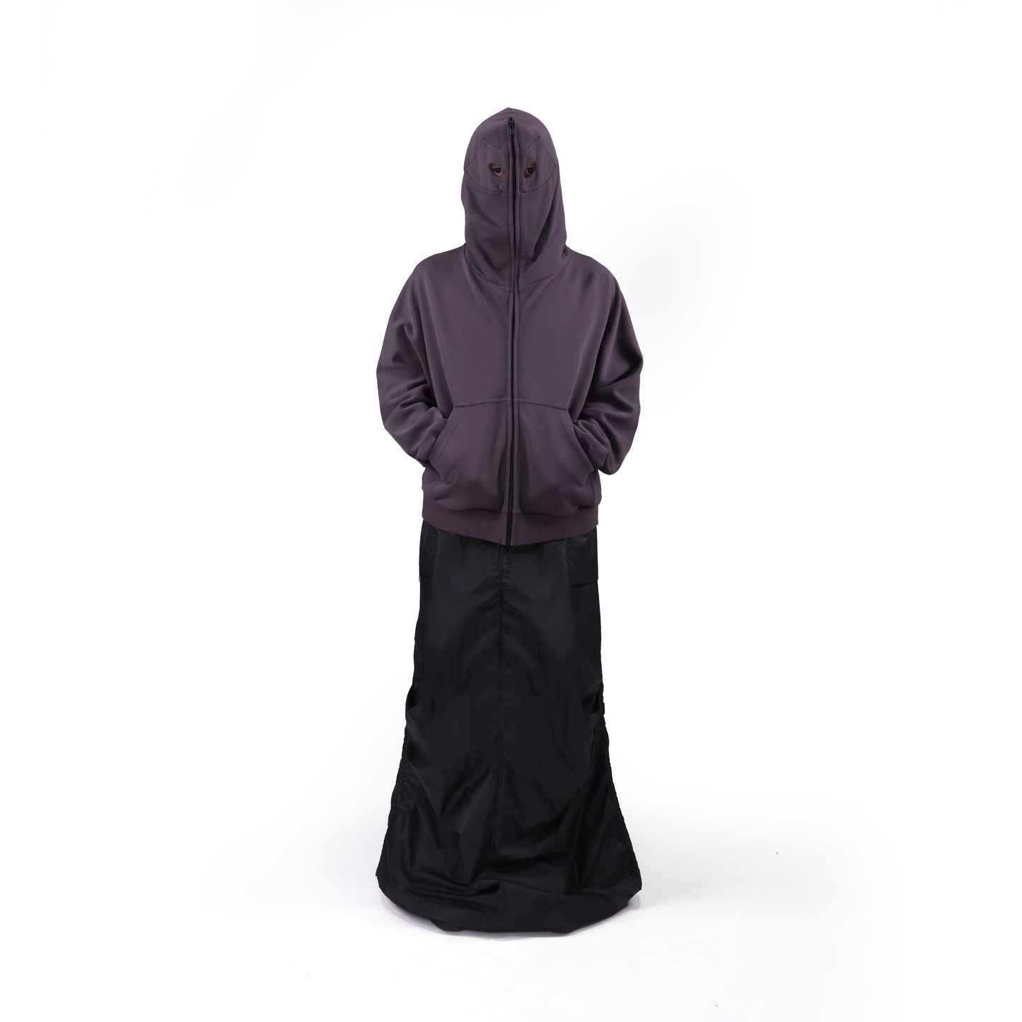 GARBAGE DRESS (BLACK)