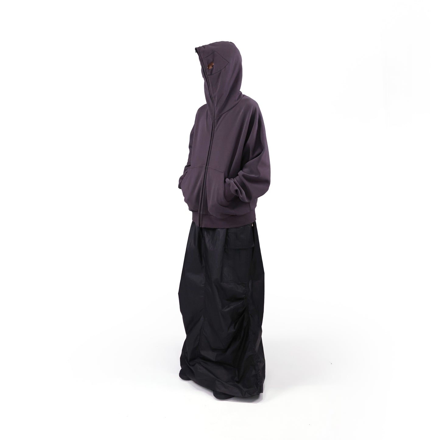 GARBAGE DRESS (BLACK)