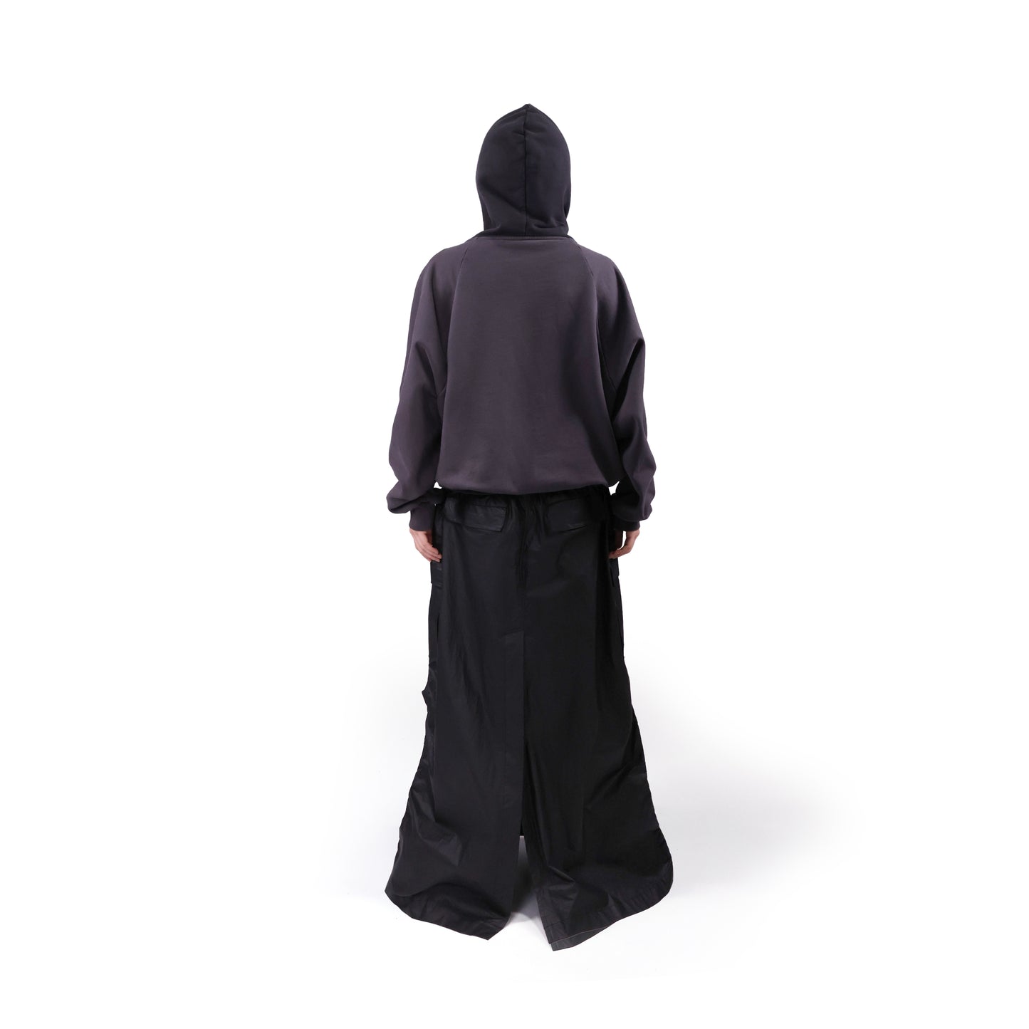 TN1 HOODIE (GREY AND PURPLE)