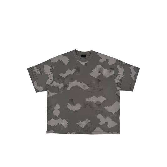 GRID CAMO T-SHIRT (GRAY)