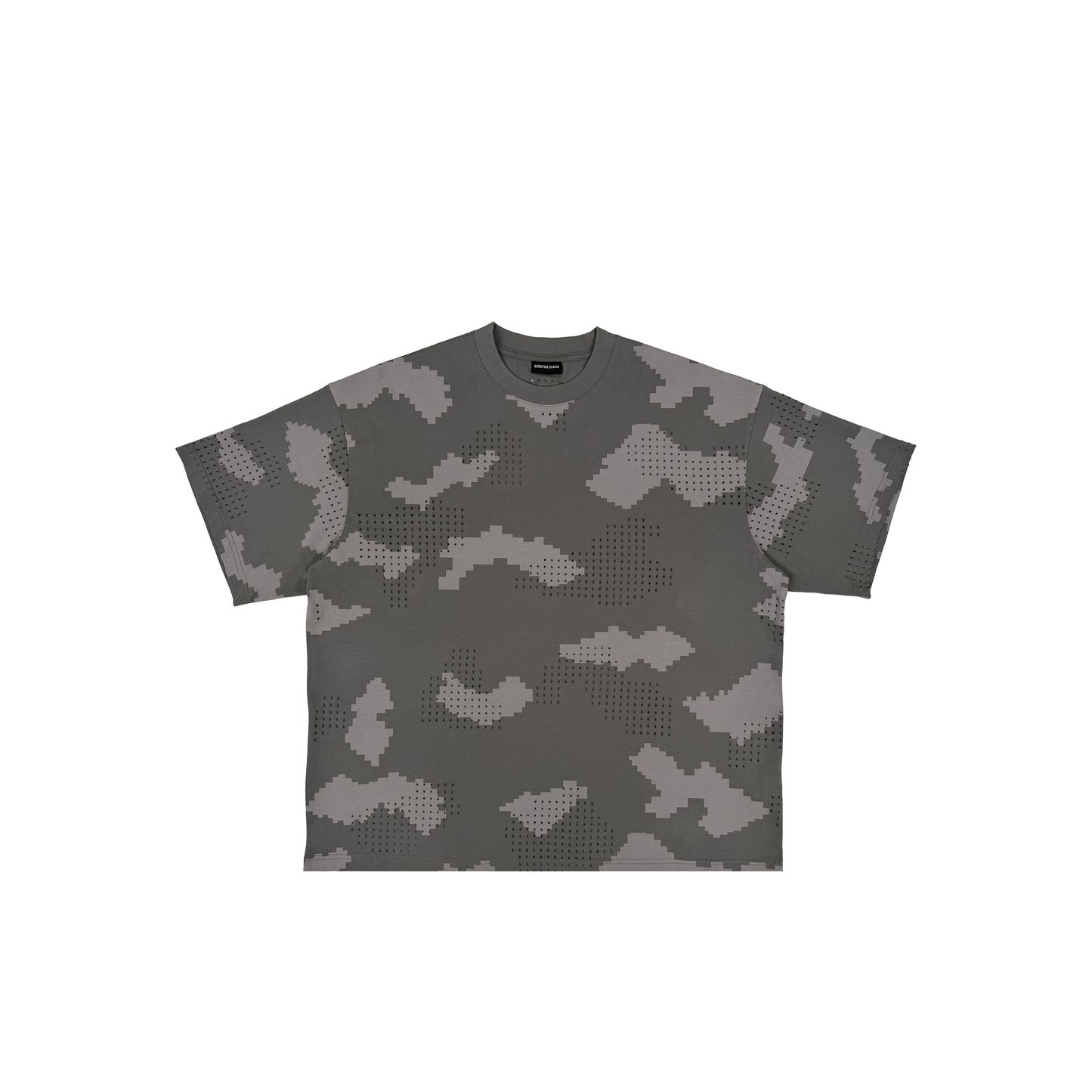 GRID CAMO T-SHIRT (GREY)