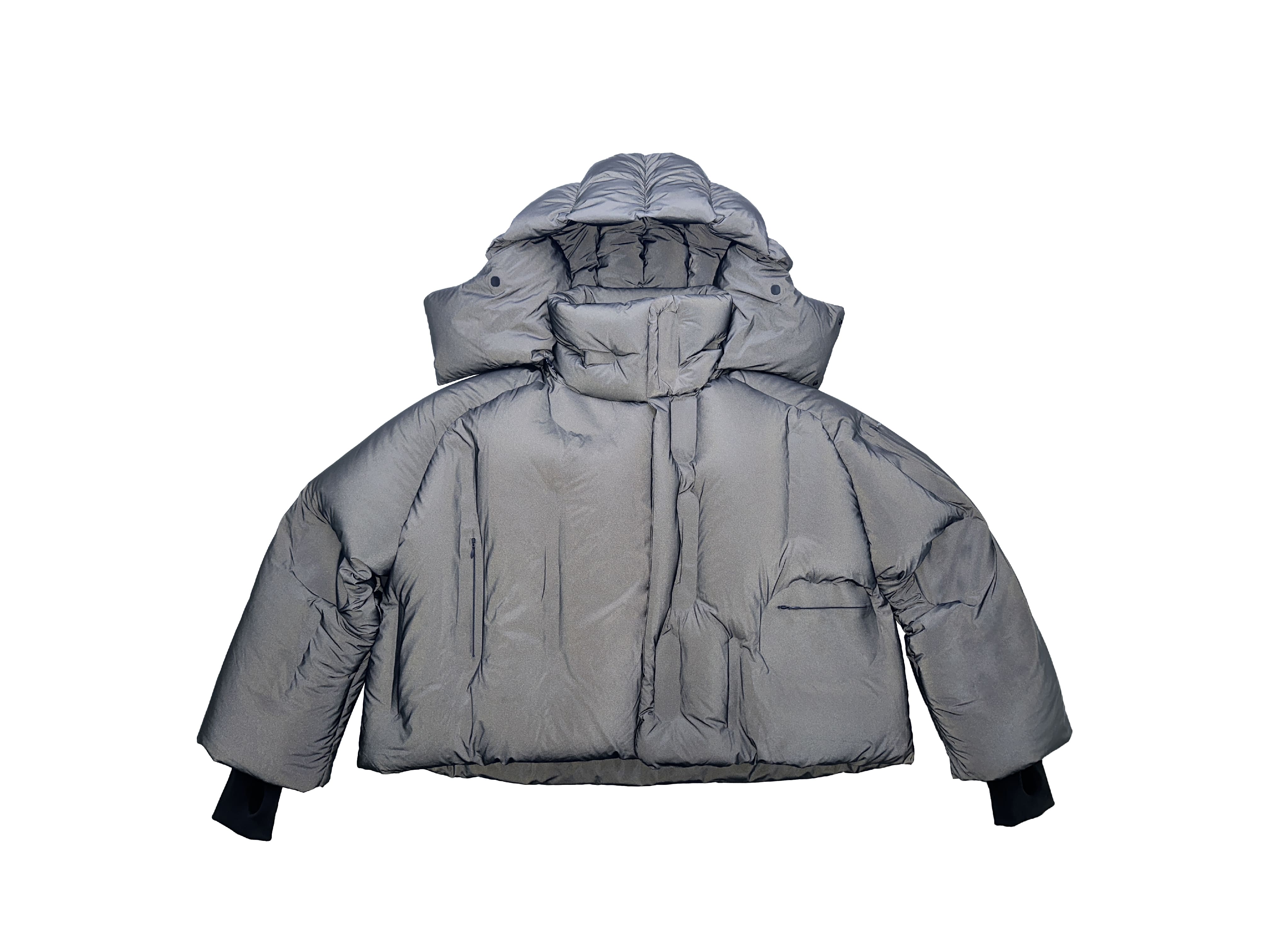 REFLEX COCOON JACKET (MATTE BLACK) – DINGYUN ZHANG