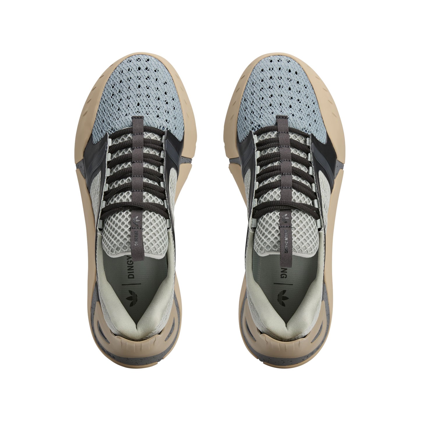 DINGYUNZHANG X ADIDAS KOUZA (ASH SILVER, GREEN EARTH)