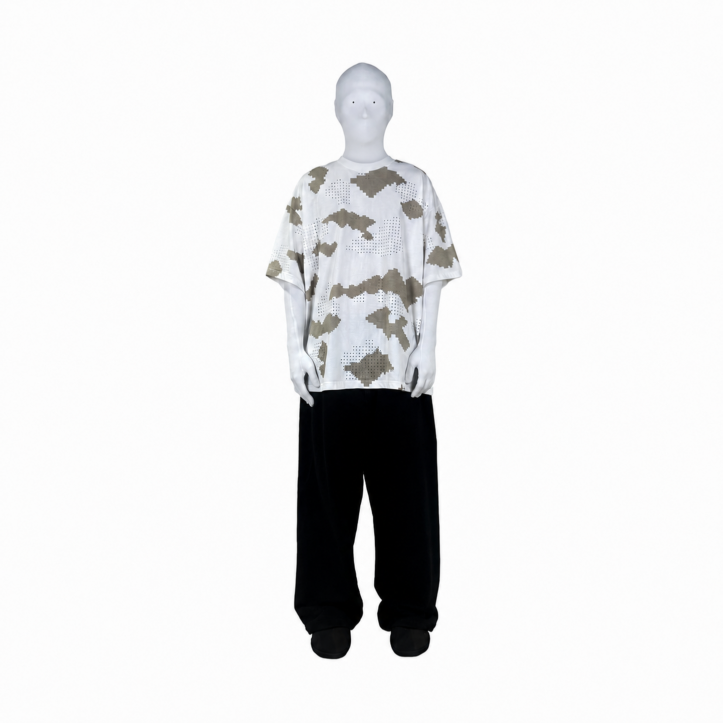 GRID CAMO T-SHIRT (SAND)