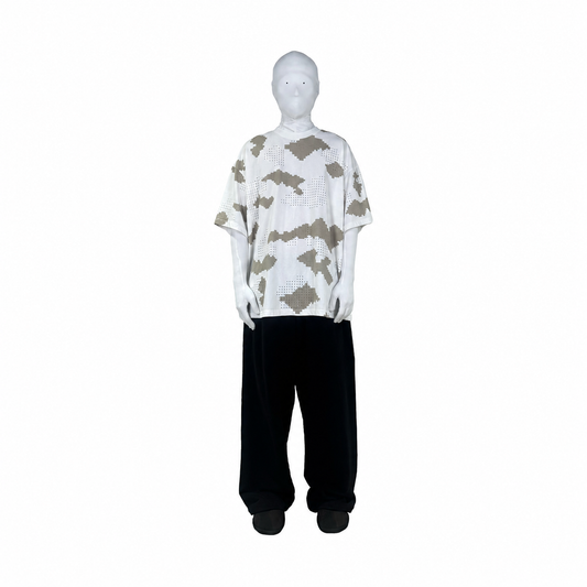 GRID CAMO T-SHIRT (SAND)