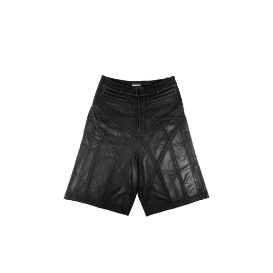 MOTO COATED SWEAT SHORTS