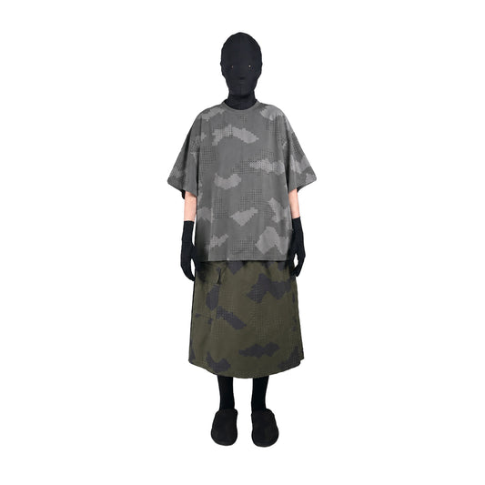 GRID CAMO T-SHIRT (GREY)