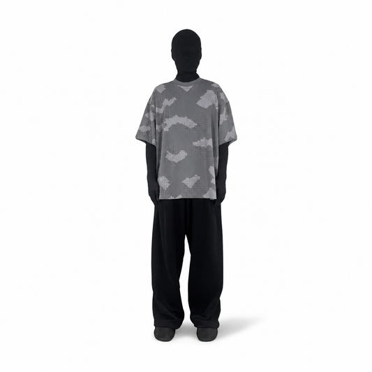 GRID CAMO T-SHIRT (GREY)